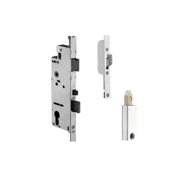 HOPPE MANUAL SWING HOOK GEAR 45/92, 36 INCH HANDLE HEIGHT, 1 INCH DEADBOLT, HOOK AT 24.41 INCHES